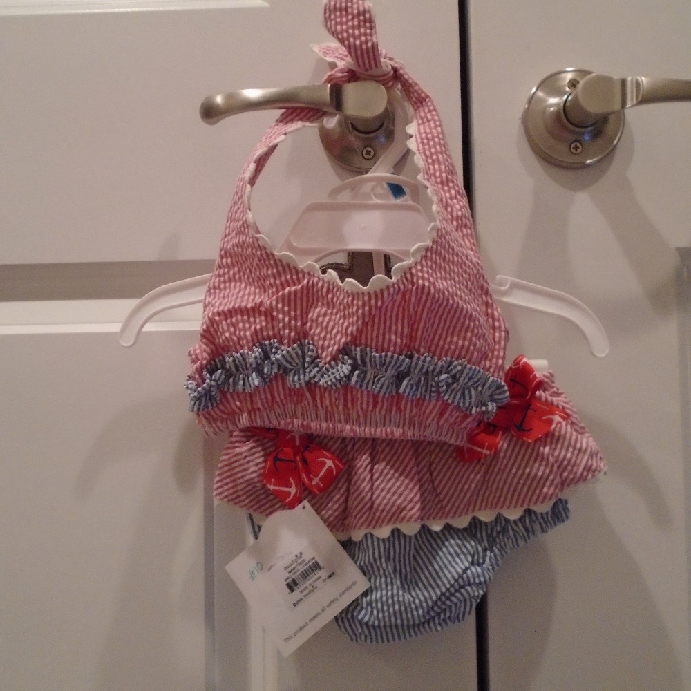 *BNWT* SEERSUCKER BIKINI! FAB!!